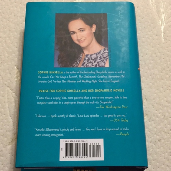 NWT,Hardcover, Shopaholic to the Rescue,by Sophie Kinsella, SHOPAHOLIC SERIES - Picture 2 of 8